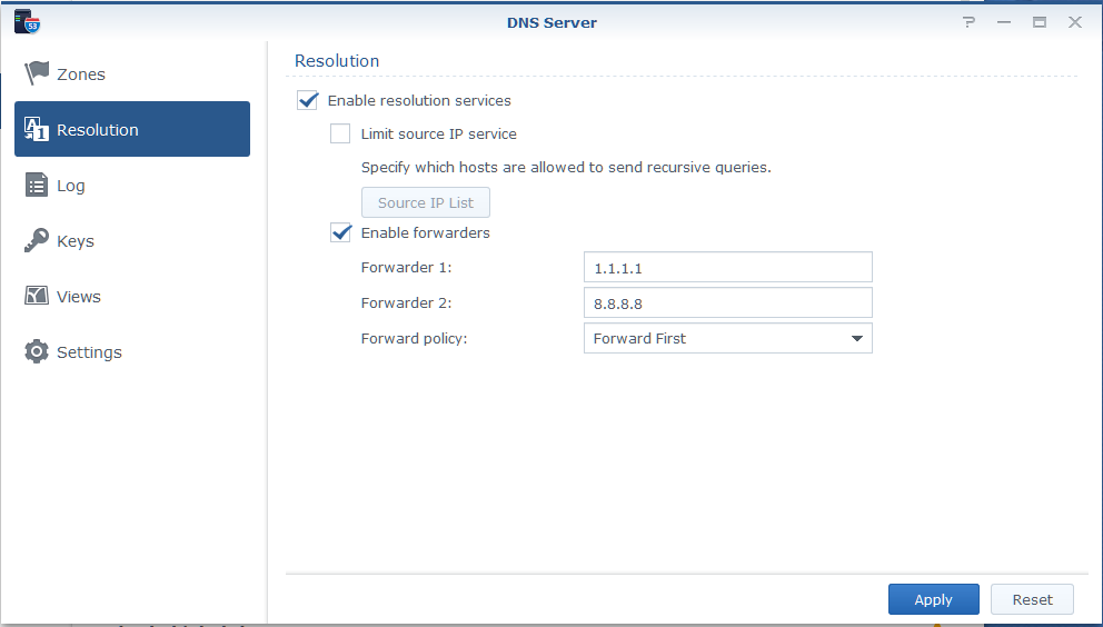 DNS resolution