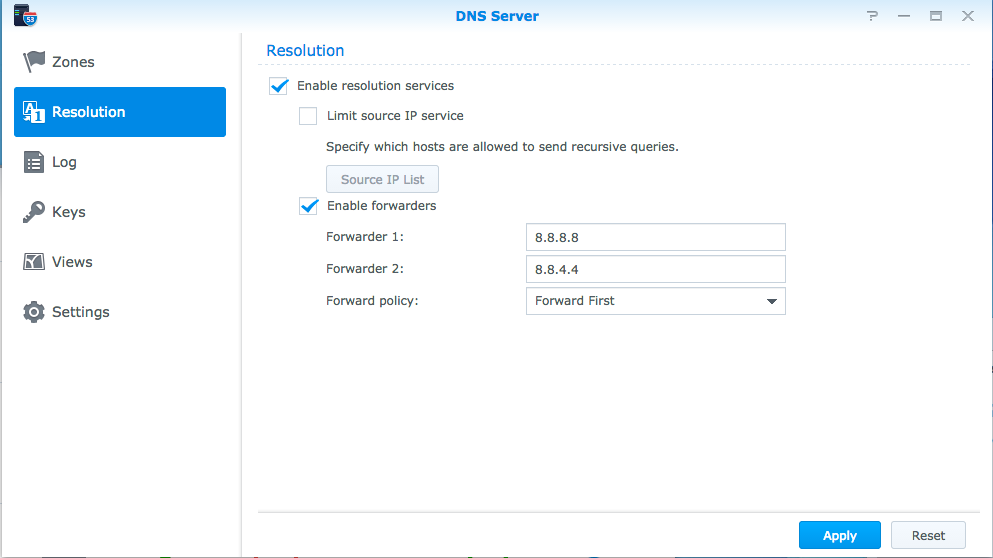 Synology DNS Setup